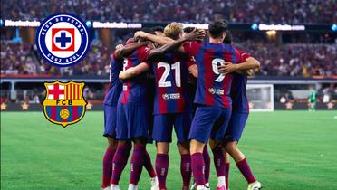 Barcelona festeja gol en un partido de la Liga de España (Fuente: Barcelona) 