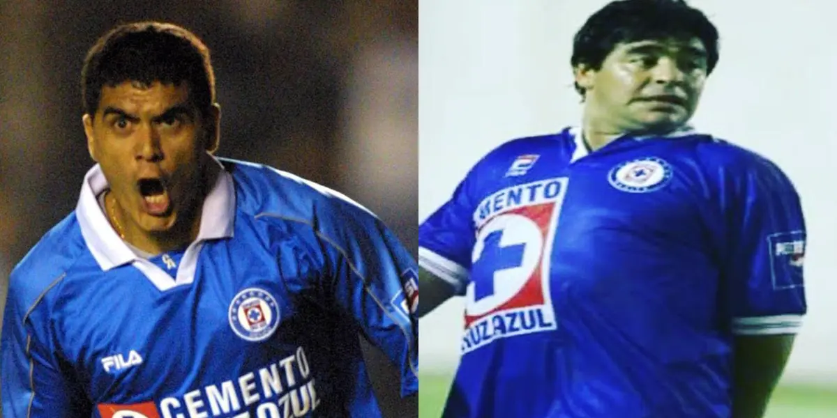 A finales de los 90s un jugador argentino hizo que Maradona siguiera al Cruz Azul 