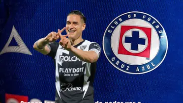 Alexis Peña, de fondo la jersey de Cruz Azul/La Máquina Celeste