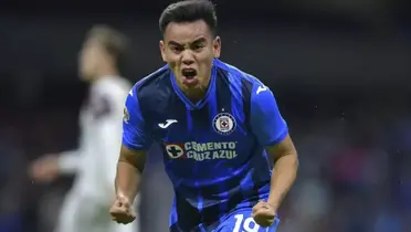 Carlos Rodríguez con Cruz Azul (Fuente: Antena 2)