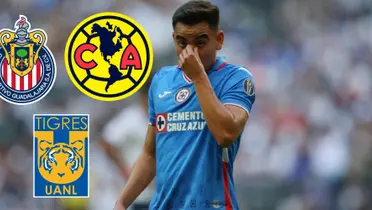 Carlos Rodríguez en Cruz Azul (Fuente: Fútbol Total)