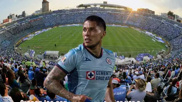 Carlos Salcedo en el Estadio Azul/La Máquina Celeste