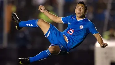 César Villaluz en Cruz Azul (Fuente: Milenio)