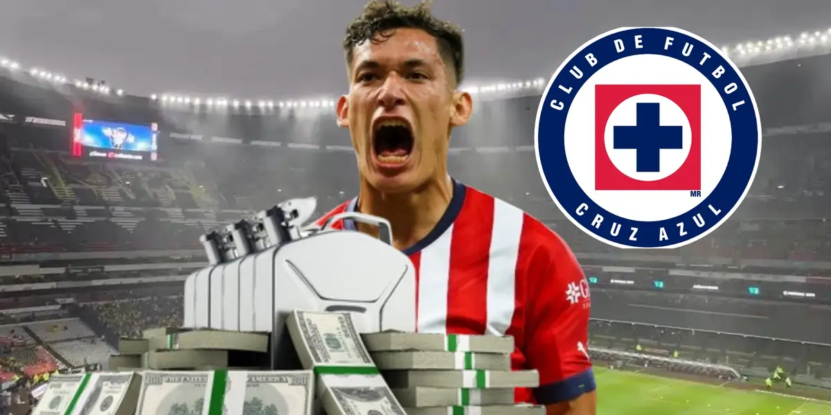 Chiquete Orozco, escudo de Cruz Azul/La Máquina Celeste