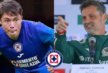 Diego Cocca debutará a la joya de La Máquina Celeste en la Selección mexicana.