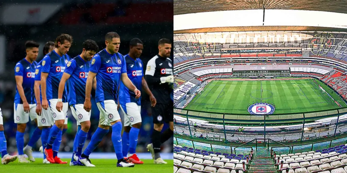 El Estadio Azteca es clausurado y Cruz Azul se queda sin cancha 