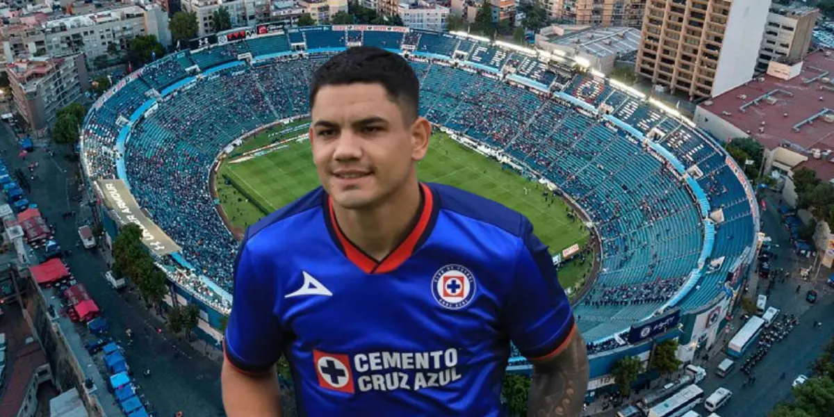 Gabriel Fernández en el Estadio Azul/La Máquina Celeste