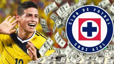 James Rodríguez con Colombia (Fuente: JuanFutbol)