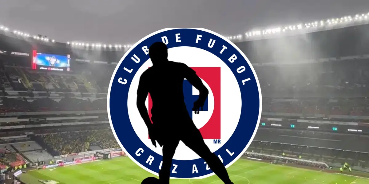 Jugador oculto con el logo de Cruz Azul en el Azteca/La Máquina Celeste