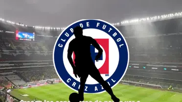 Jugador oculto con el logo de Cruz Azul en el Azteca/La Máquina Celeste