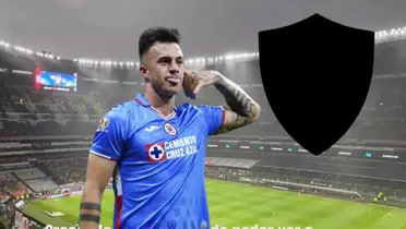 Lotti celebrando gol y escudo de equipo oculto/La Máquina Celeste