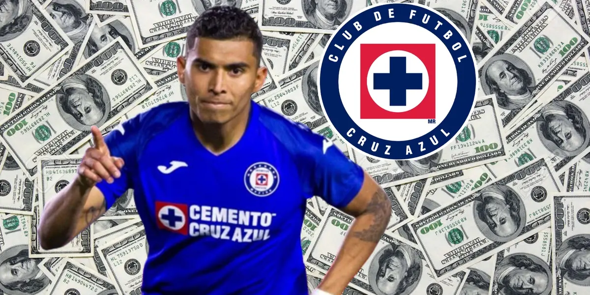 Orbelin Pineda, el escudo de Cruz Azul