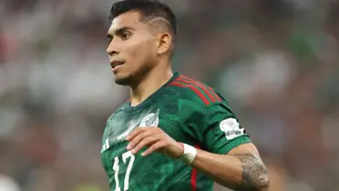 Orbelín Pineda en la Selección Mexicana (Fuente: ESPN)