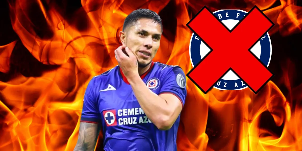 Salcedo, escudo de Cruz Azul tachado/La Máquina Celeste