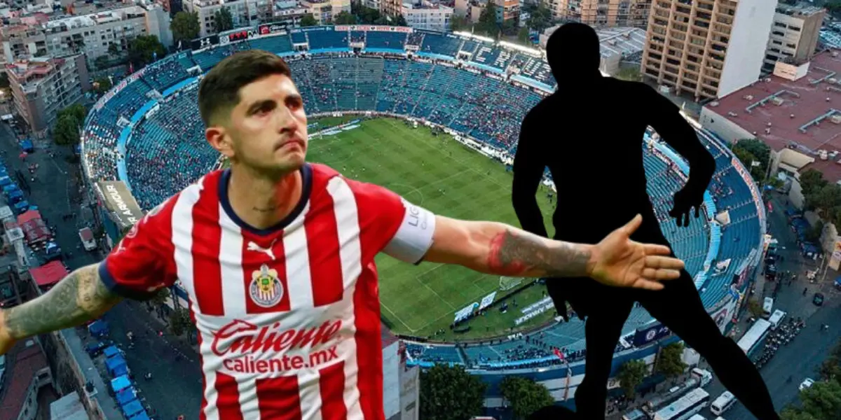 Víctor Guzmán en la portada con jugador oculto.y Estadio Azul