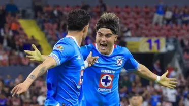 Nacho y Luka Romero - Foto: X (@CruzAzul)