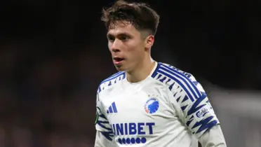 Rodrigo Huescas con el Copenhague - Foto: Getty