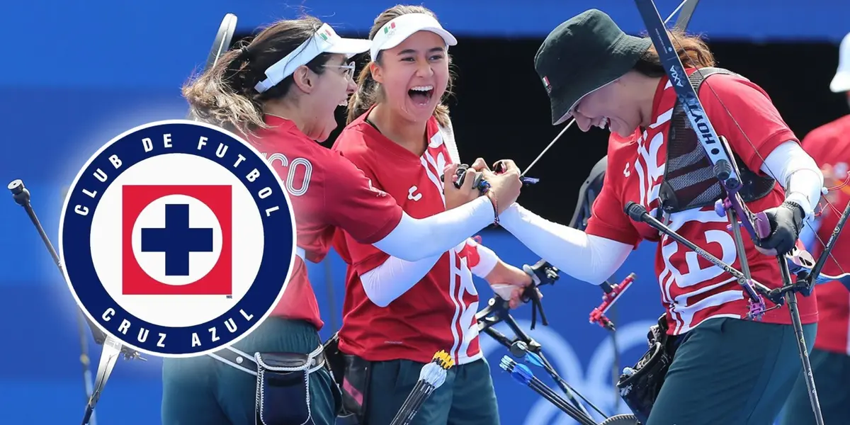 Alejandra Valencia, Ángela Ruiz y Ana Paula Vázquez tras ganar el bronce en París 2024 (Fuente: CNN)