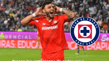 Alexis Vega y el escudo de Cruz Azul/La Máquina Celeste