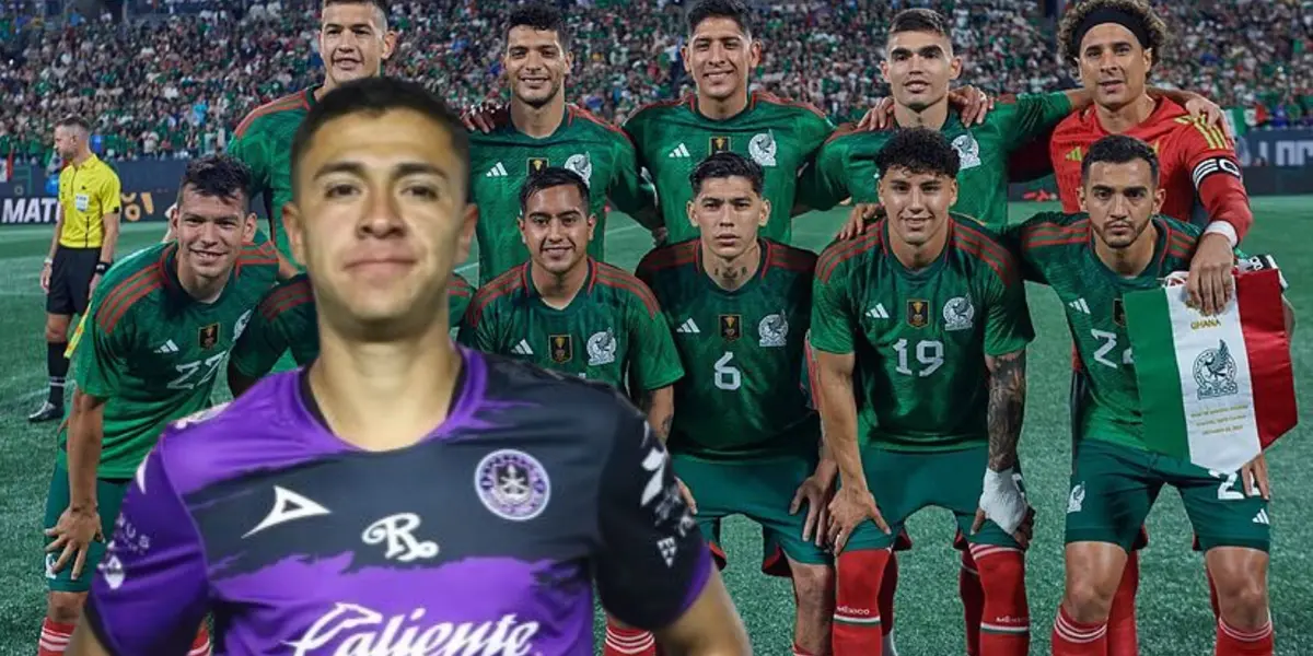 Andrés Montaño con el equipo de la Selección Nacional/La Máquina Celeste