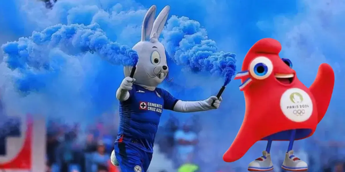 Mejor invitaban a Blu de Cruz Azul, las críticas que recibe la mascota de París 2024