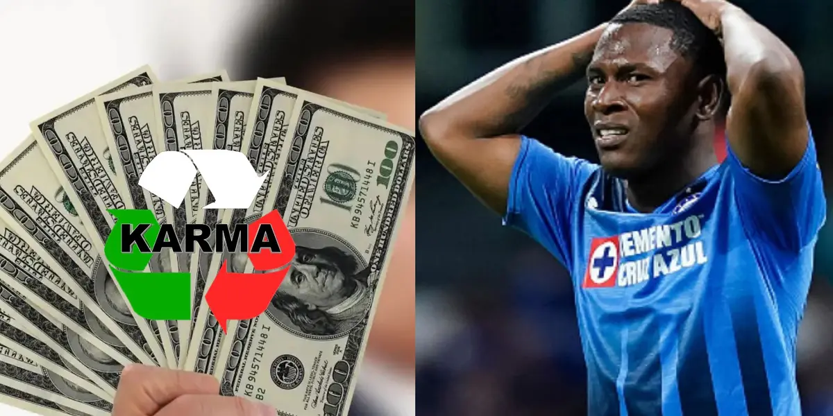 Bryan Angulo prefirió el dinero y se fue de Cruz Azul, ahora le llega el karma 