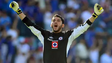 Corona fue el guardián del marco celeste por años / @CruzAzul