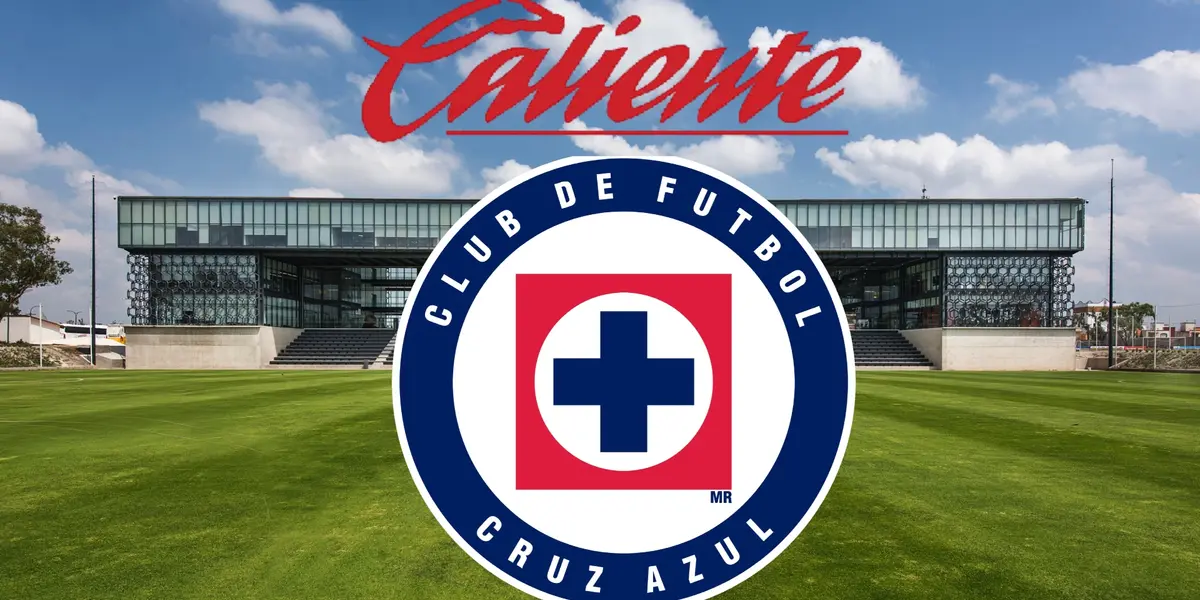 Cruz Azul logo y el logo de Caliente/La Máquina Celeste