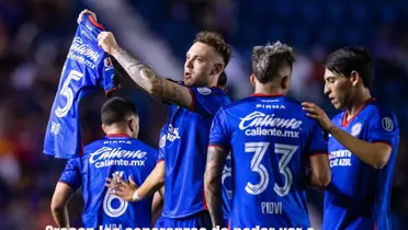 Cruz Azul marcando gol, Rotondi celebrando anotación