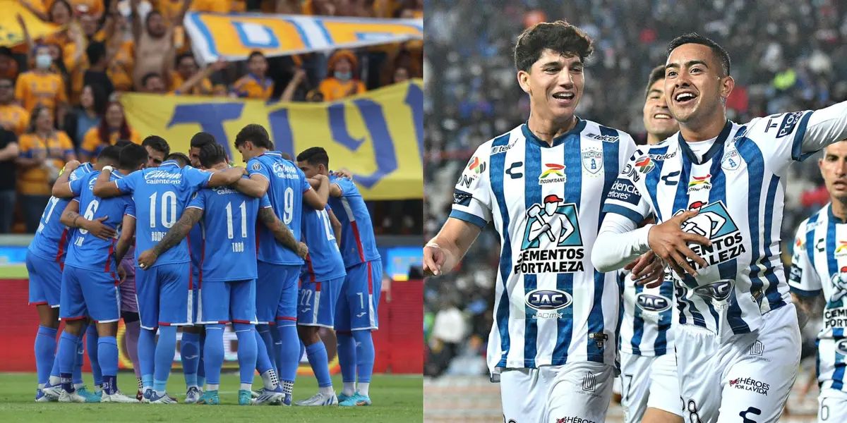 Cruz Azul recibirá a Pachuca  