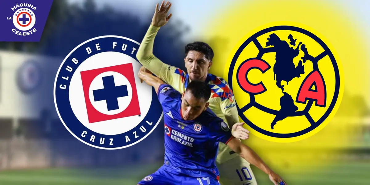 Cruz Azul vs Club América (Fuente: Excelsior)