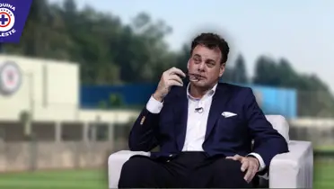 David Faitelson en Cruz Azul (Fuente: TUDN)