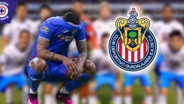 Derrota de Cruz Azul y escudo de Chivas (Fuente: Marca)