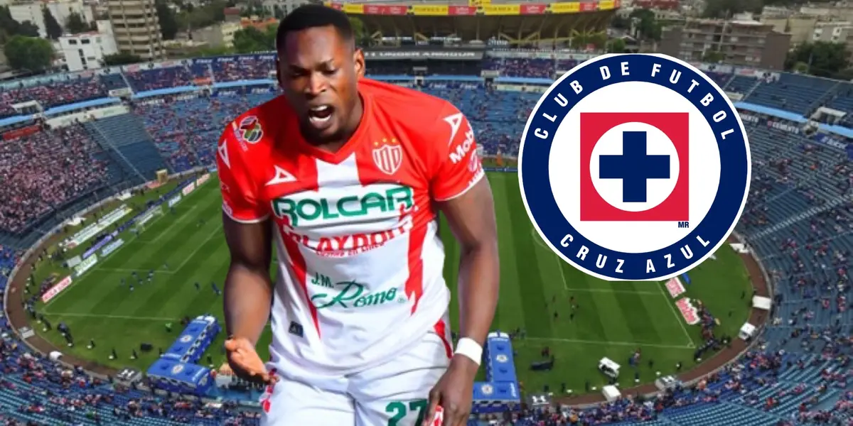 Diber Cambindo, escudo de Cruz Azul/La Máquina Celeste