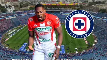 Diber Cambindo, escudo de Cruz Azul/La Máquina Celeste