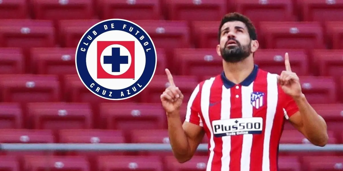 Diego Costa estaría en la órbita de Cruz Azul, pero habría hecho una petición alta para ponerse la playera cementera