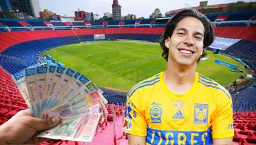 Diego Lainez (Foto tomada de: Cruz Azul/Tigres)