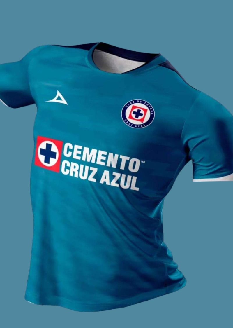 Playera turquesa cruz discount azul