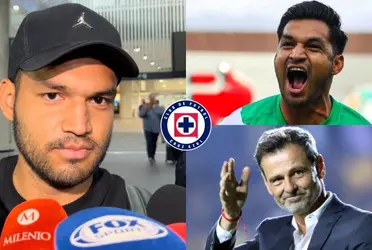 Eduardo Aguirre llegó a la CDMX para firmar cu contrato con La Máquina Celeste.