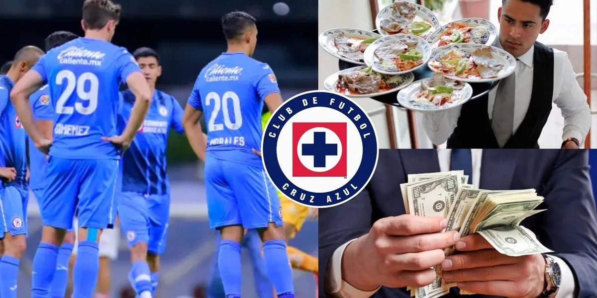 El jugador que en Cruz Azul ganaba 240 millones de pesos pero ahora es mesero 