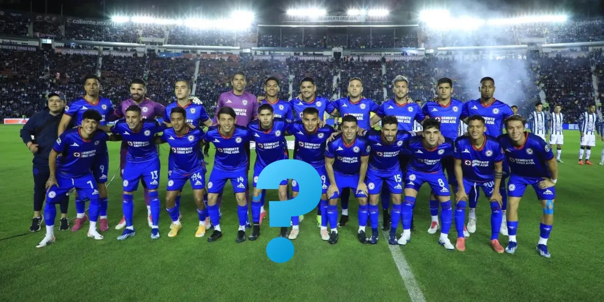 Equipo de Cruz Azul 2024 en formación