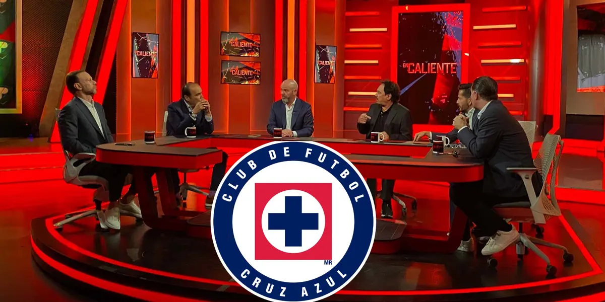 Equipo de en Caliente TV Azteca/FOTO La Máquina Celeste