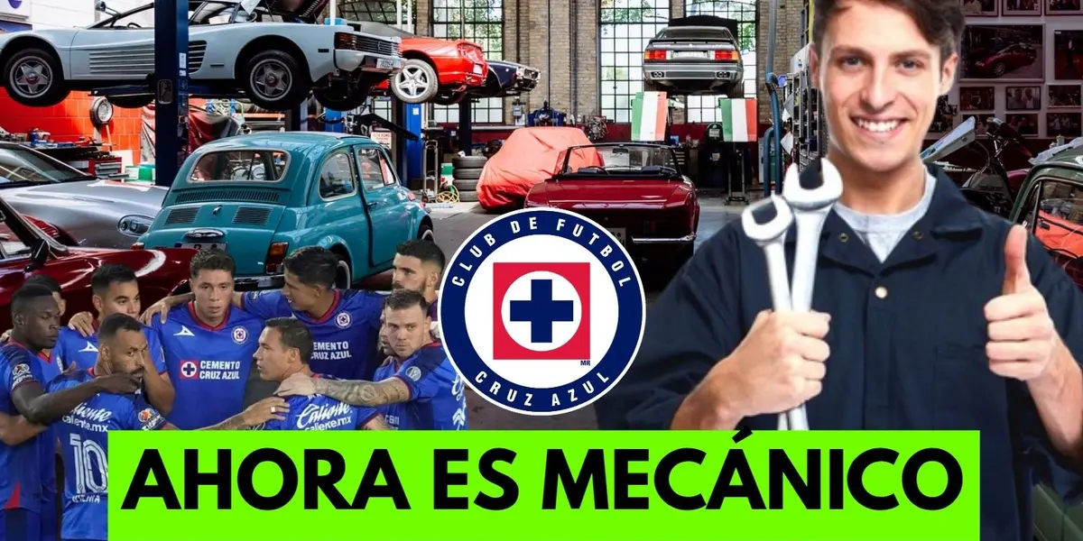 Era un defensor muy bueno y ahora ha cejado las canchas para dedicarse a la mecánica.