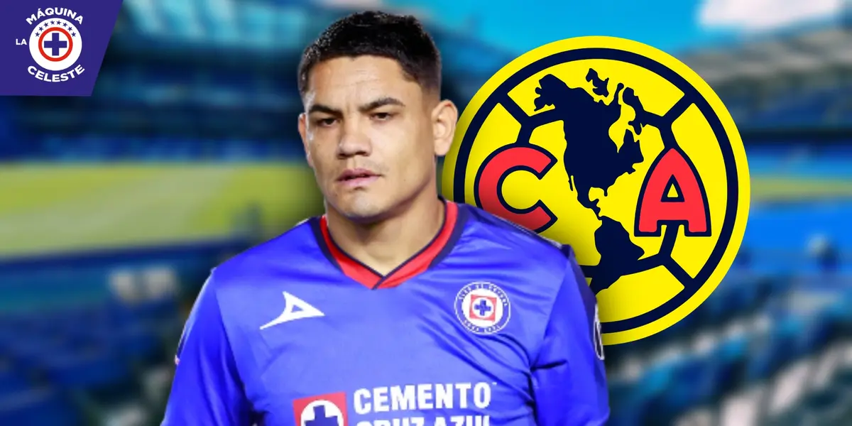 Gabriel Fernández en Cruz Azul (Fuente: Marca)