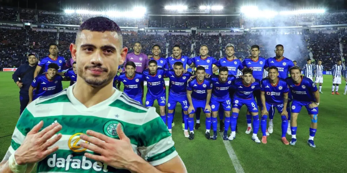 Giakoumakis con el equipo de Cruz Azul/La Máquina Celeste