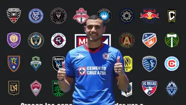 Giakoumakis con los equipo de la MLS/La Máquina Celeste