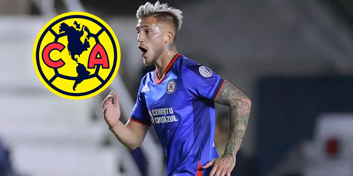 Gonzalo Piovi en Cruz Azul (Fuente: El Universal)