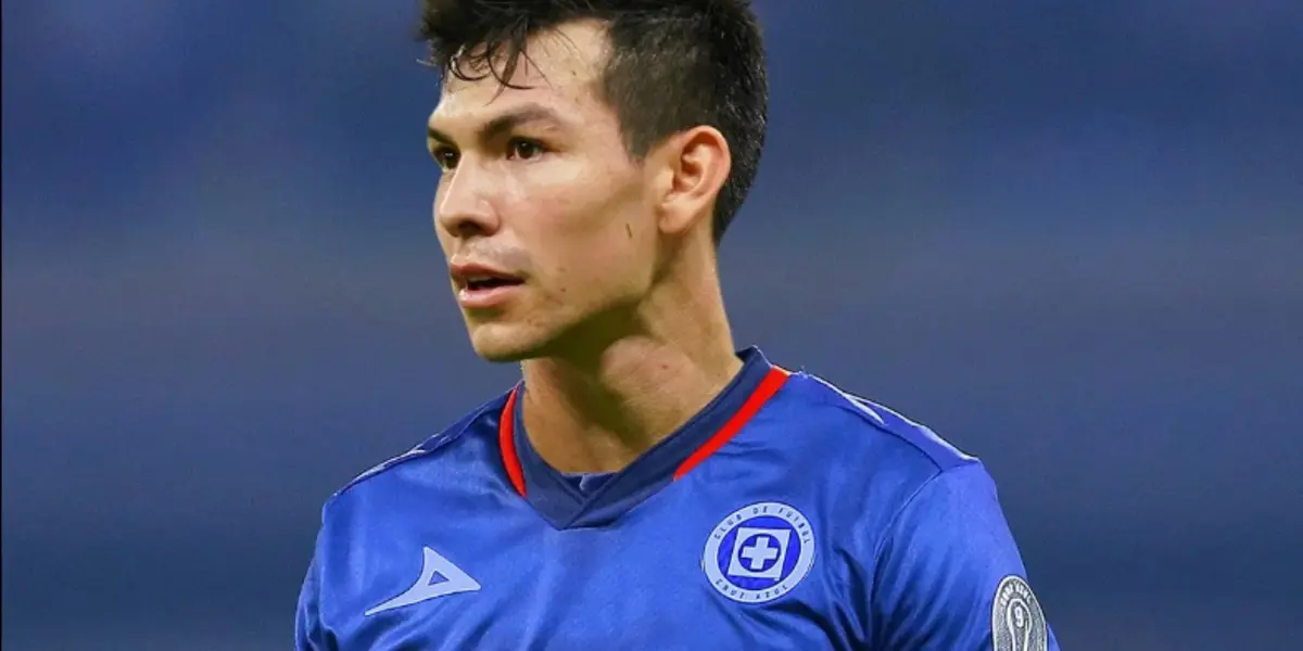 Hirving Lozano con la playera del combinado de Cruz Azul / Soy Fútbol