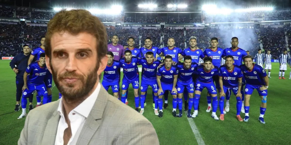 Iván Alonso con el equipo de Cruz Azul/La Máquina Celeste