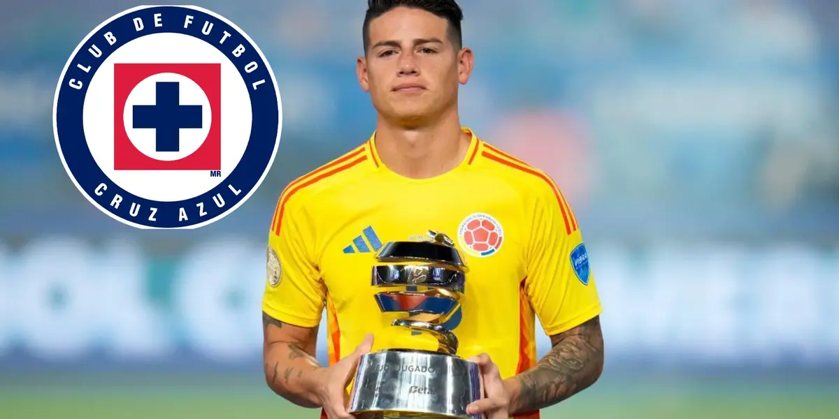 James Rodríguez es viable para Cruz Azul, las cifras que tendría que pagar la Máquina